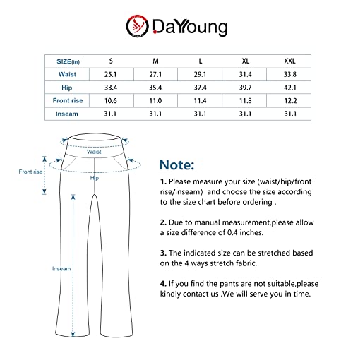 Women's High Waisted Bootcut Yoga Pants with Pockets