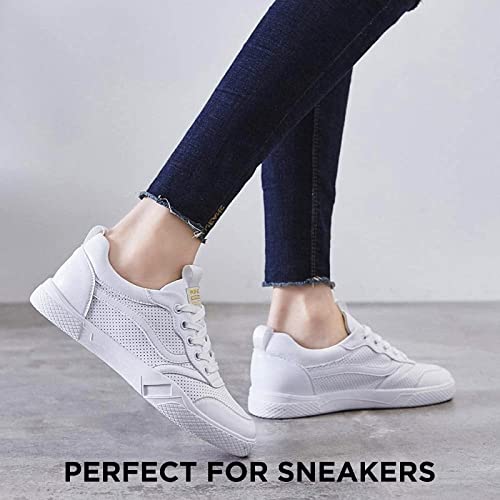 BERING Womens No Show Socks Ankle Thin Non Slip Footies Sneaker Low Cut for Flats Loafers Slip On, Size 6-9, Black/White/Grey, 6 Pairs