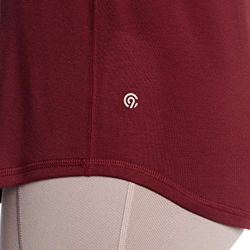 C9 Champion womens Active Tank T Shirt, Mulled Berry, Medium US