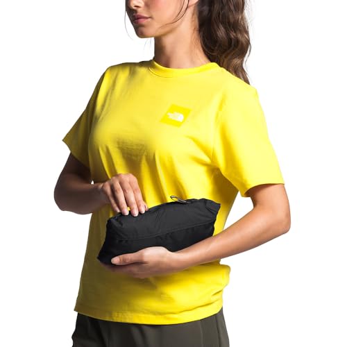 THE NORTH FACE Women’s Venture 2 Waterproof Hooded Rain Jacket (Standard and Plus Size), TNF Black/TNF Black, Medium