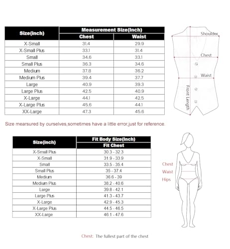 Vocni Women's Fully Lined 4 Button V-Neck Economy Dressy Suit Vest Waistcoat ,Black,US M ,(Asian 3XL)