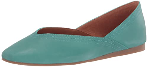 Lucky Brand Women's Alba Ballet Flat, Bristol Blue, 7
