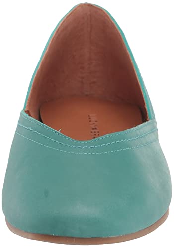 Lucky Brand Women's Alba Ballet Flat, Bristol Blue, 7