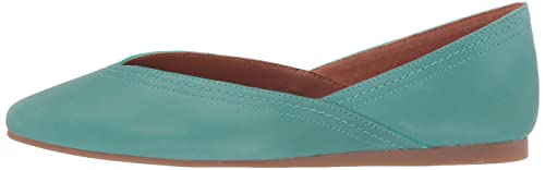Lucky Brand Women's Alba Ballet Flat, Bristol Blue, 7