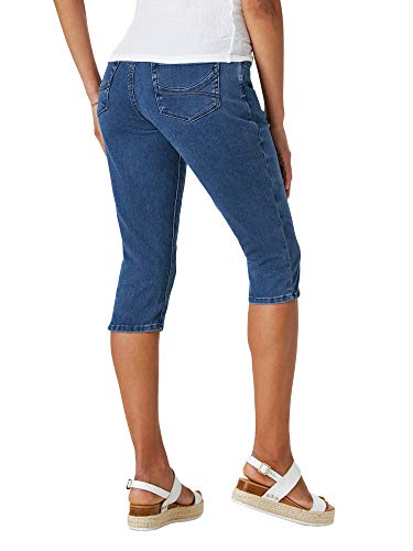 Riders by Lee Indigo Women's Ultra Soft Denim Capri, Sedona, 16