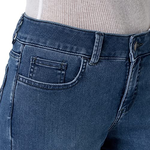 Riders by Lee Indigo Women's Ultra Soft Denim Capri, Sedona, 16