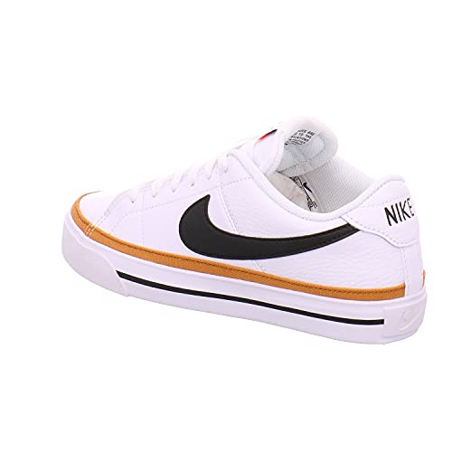 Nike Women's Sneaker, White Black Desert Ochre, 9
