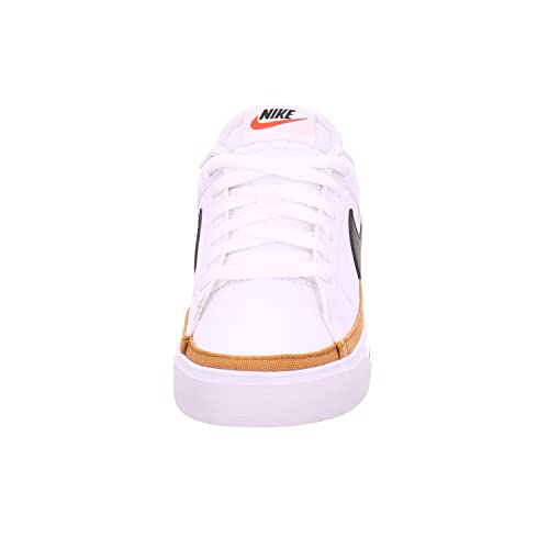 Nike Women's Sneaker, White Black Desert Ochre, 9