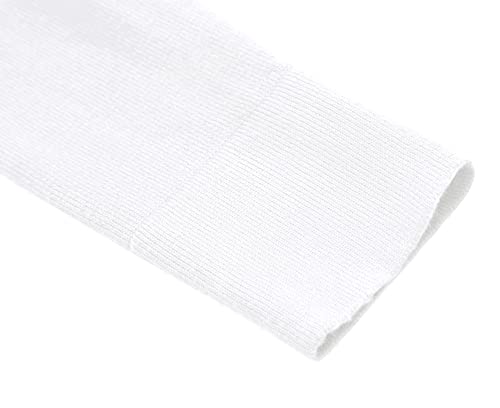 Urban CoCo Women's Long Sleeve Open Front Knit Cardigan Sweater (M, White)