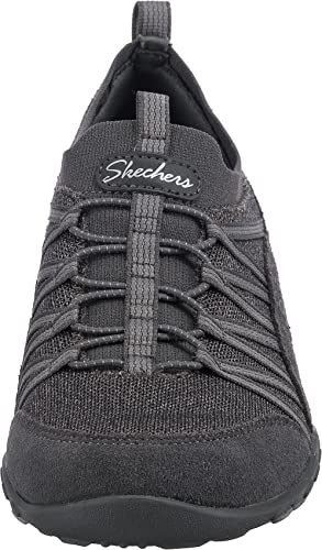 Skechers Women's 100231 Sneaker, Charcoal, 10