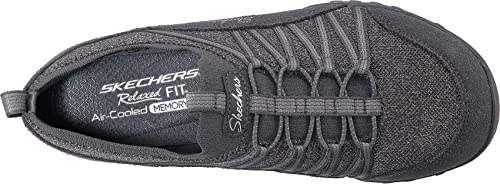 Skechers Women's 100231 Sneaker, Charcoal, 10