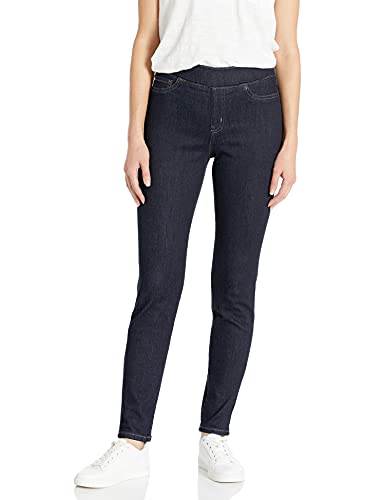 Amazon Essentials Women's Stretch Pull-On Jegging (Available in Plus Size), Rinsed, 12