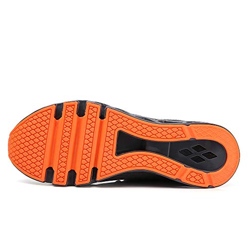 TSIODFO Slip on Sneakers for Women Casual Sport Running Shoes Athletic Train Tennis Walking Shoes Ladies Gym Workout Jogging Fashion Sneaker Grey Size 7