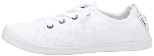 Roxy womens Rory Slip on Sneaker, White, 8.5 US