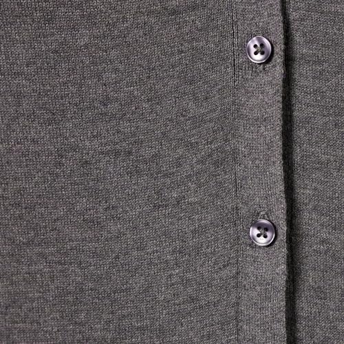 Amazon Essentials Women's Lightweight Vee Cardigan Sweater (Available in Plus Size), Charcoal Heather, X-Large