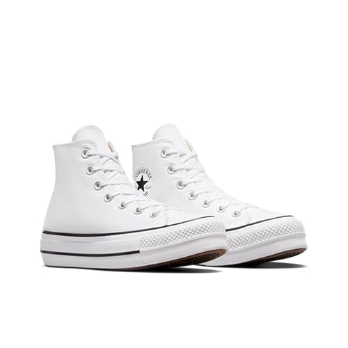 Converse CTAS Lift HI Black/White Sneaker, 9.5 M US