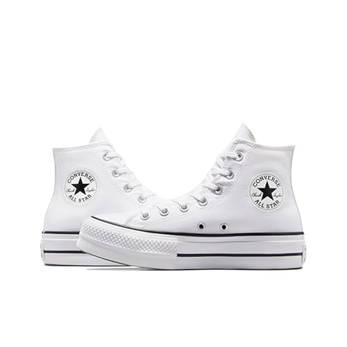 Converse CTAS Lift HI Black/White Sneaker, 9.5 M US