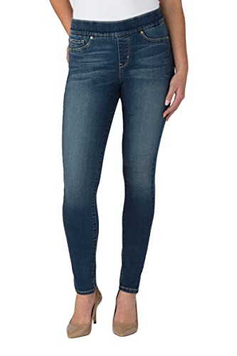 Signature by Levi Strauss & Co. Gold Label Women's Totally Shaping Pull-On Skinny Jeans (Available in Plus Size), Harmony, 14 Medium
