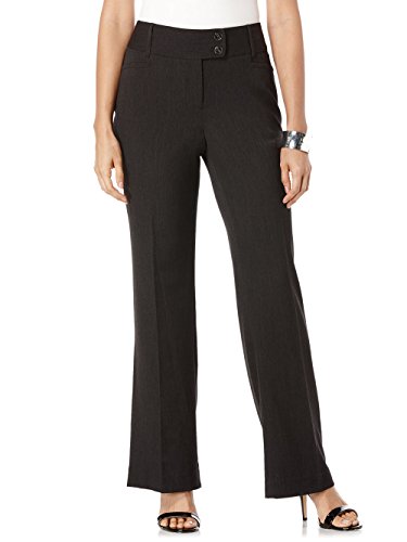 Rafaella Curvy Fit Gabardine Bootcut Dress Pants, Size 10