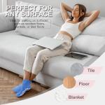 jeuhut 12 Pairs Non Slip Skid Socks for Women, Slipper Socks with Grippers for Hospital Yoga Pilates(foot)