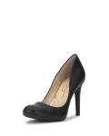 Jessica Simpson Women's Calie Pump, Black Sleek, 8