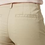 Lee Women's Regular Fit Chino Bermuda Short, Beige, 12