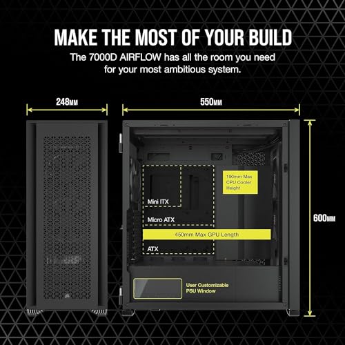 CORSAIR 7000D AIRFLOW Full-Tower PC Case