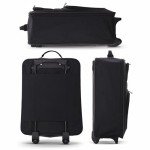 EJ Cabin Luggage 56x45x25cm - Black Carry-On