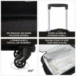 Aerolite Lightweight Cabin Luggage Set 56x45x25cm