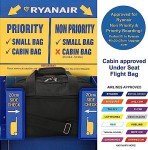 Aerolite Lightweight Cabin Luggage Set 56x45x25cm