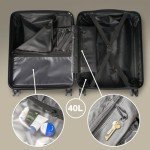EJ Cabin Luggage 56x45x25cm with Built-in Lock