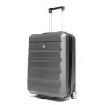 Aerolite Eco-Friendly 55x40 Cabin Luggage - Charcoal