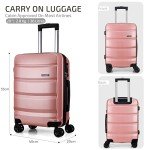 FLIEE Lightweight Hard Shell Cabin Luggage 55x40x20cm