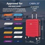 FLYMAX Lightweight Ryanair Cabin Bag - 55x40x20cm