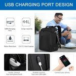 WENIG 55x40x20cm Travel Cabin Backpack with USB Port