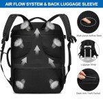 WENIG 55x40x20cm Travel Cabin Backpack with USB Port