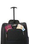 Valencia Cabin Luggage Set - 42L, Black, 2 Pieces