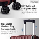 EJ Wine Red Cabin Luggage 56x45x25cm