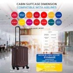 EJ Premium Hard Shell Cabin Luggage - 56cm