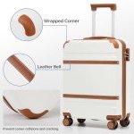 Lightweight Hard Shell Cabin Luggage - 55x40x20cm