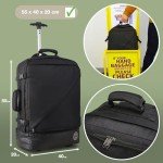 EJ Cabin Luggage 56x45x25cm Trolley Backpack