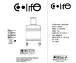 Lightweight Hard Shell Cabin Luggage - 55x40x20cm
