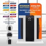 EJ Cabin Luggage Set: Trolley & Underseat Bag