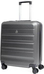 Aerolite 56x45x25cm Lightweight Cabin Luggage - Charcoal