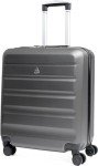Aerolite 56x45x25cm Lightweight Cabin Luggage - Charcoal