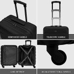 Flight Knight 4-Wheel Lightweight Cabin Luggage 56x45x25cm
