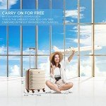 EJ Cabin Luggage 4-Wheel Lightweight Carry-On 56x45x25cm