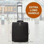 EJ Cabin Luggage 56x45x25cm - Lightweight 60L Trolley