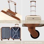 EJ Cabin Luggage 4-Wheel Lightweight Carry-On 56x45x25cm