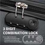 FLYMAX 56x45x25cm Super Lightweight Cabin Luggage
